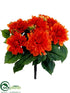 Silk Plants Direct Dahlia Bush - Flame - Pack of 12