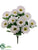 Gerbera Daisy Bush - White - Pack of 12