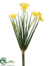 Silk Plants Direct Daffodil Bush - Yellow - Pack of 12