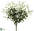 Silk Plants Direct Baby's Breath Bush - White - Pack of 12