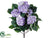 Hydrangea Bush - Lavender Two Tone - Pack of 6