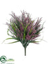 Silk Plants Direct Heather Bush - Pink - Pack of 12