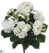 Silk Plants Direct Hydrangea Bush - Cream - Pack of 6