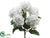 Hydrangea Bush - Cream - Pack of 6