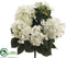 Silk Plants Direct Hydrangea Bush - Cream - Pack of 12