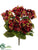 Hydrangea Bush - Burgundy - Pack of 6