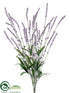 Silk Plants Direct Lavender Bush - Lavender - Pack of 12