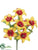 Tiger Lily Bush - Yellow - Pack of 24