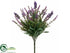 Silk Plants Direct Lavender Bush - Purple - Pack of 12