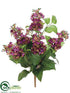 Silk Plants Direct Lilac Bush - Purple - Pack of 12