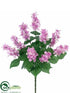 Silk Plants Direct Lilac Bush - Lilac - Pack of 12