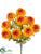 Silk Plants Direct Marigold Bush - Yellow Gold - Pack of 12