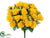 Mum Bush - Yellow - Pack of 12