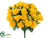 Mum Bush - Yellow - Pack of 12