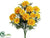 Marigold Bush - Yellow - Pack of 6