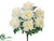 Peony Bush - Cream - Pack of 12