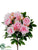 Peony Bush - Pink - Pack of 6