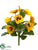 Pansy Bush - Yellow - Pack of 12