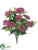 Silk Plants Direct Queen Anne's Lace Bush - Rose Pink - Pack of 12