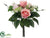 Rose Bouquet - Pink Cream - Pack of 12