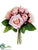 Rose Bouquet - Pink - Pack of 6