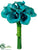 Calla Lily Bouquet - Aqua - Pack of 6