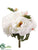 Peony Bouquet - Cream - Pack of 6