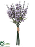 Silk Plants Direct Lavender Bouquet - Lavender - Pack of 12