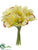 Cymbidium Orchid Bouquet - Lime - Pack of 12