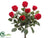 Rose Bush - Red - Pack of 6