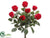 Rose Bush - Red - Pack of 6