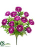 Silk Plants Direct Ranunculus Bush - Orchid - Pack of 12