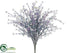 Silk Plants Direct Star Flower Bush - White Lavender - Pack of 12