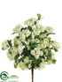 Silk Plants Direct Snowball Bush - Cream - Pack of 12