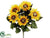 Sunflower Bush - Yellow - Pack of 12