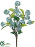 Silk Plants Direct Viburnum Bush - Blue Light - Pack of 12