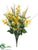 Silk Plants Direct Lily, Astilbe Bush - Yellow - Pack of 12