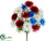 Mum, Carnation, Gerbera Daisy Bush - Mixed - Pack of 12