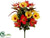 Bird of Paradise, Hibiscus, Amaryllis, Astilbe Bush - Orange Two Tone - Pack of 6