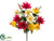 Dahlia, Black-Eyed Susan, Lily Bush - Beauty Yellow - Pack of 12