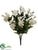 Zinnia Bush - White - Pack of 6