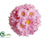 Gerbera Daisy Kissing Ball - Pink - Pack of 12