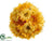 Gerbera Daisy Kissing Ball - Yellow - Pack of 12