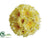 Gerbera Daisy Kissing Ball - Yellow - Pack of 12