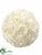 Rose Ball - Cream - Pack of 3