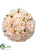 Rose Ball - Peach Cream - Pack of 2