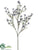 Gypsophila Spray - Blue - Pack of 24