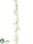 Silk Plants Direct Gypsophila Garland - White - Pack of 6