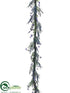 Silk Plants Direct Lavender, Fern Garland - Lavender Purple - Pack of 6