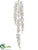 Wisteria Garland - White - Pack of 6